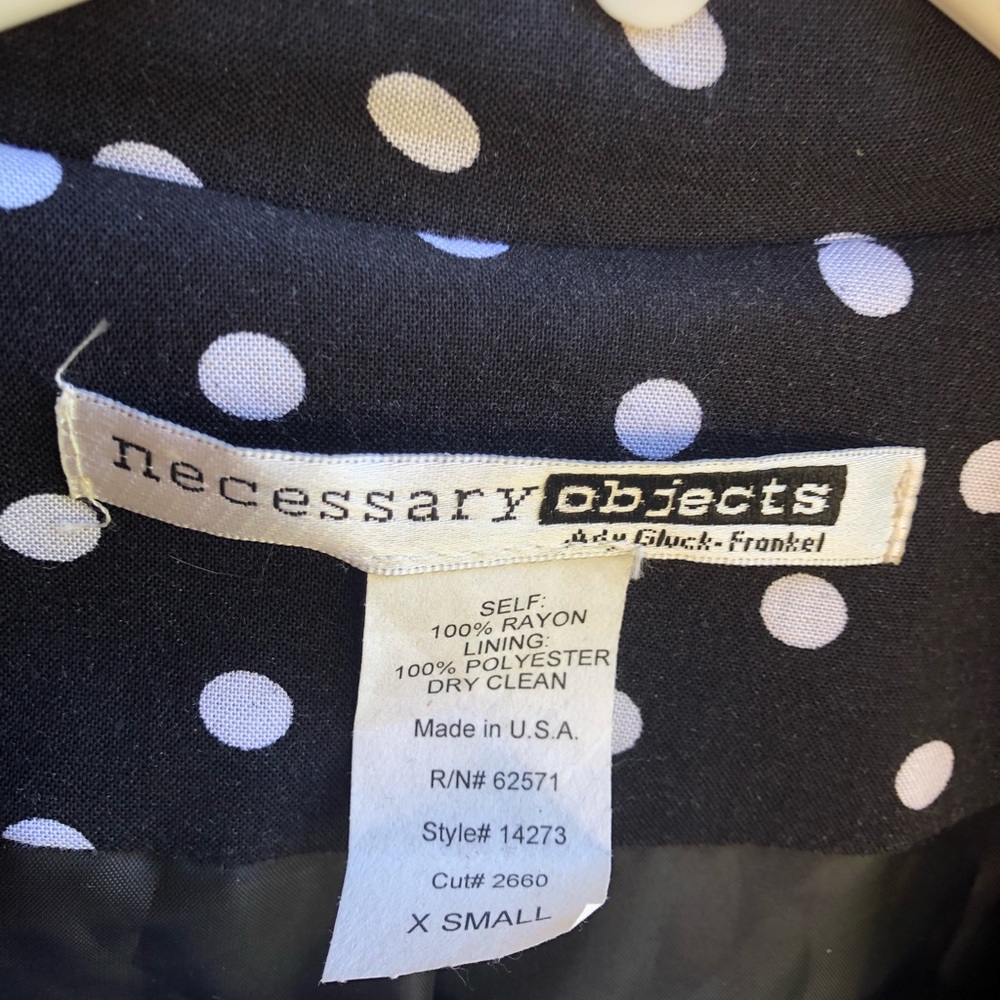 Necessary Objects|Polka Dots Blazer - image 4